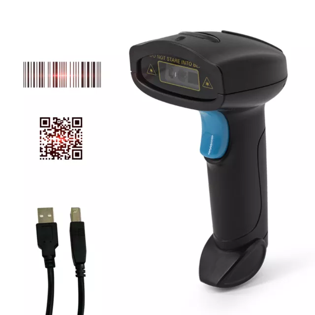 Aibecy 1D 2D Barcode  Handheld USB Wirelss Bar Code Reader Manual S2H0