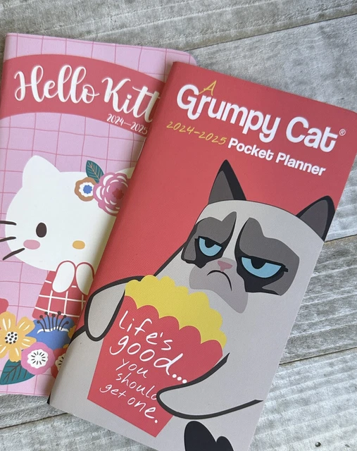TRENDS INTERNATIONAL GRUMPY Cat 2 Year 20242025 Pocket Planner