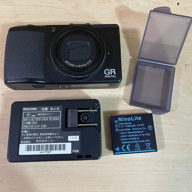 Ricoh GR DIGITAL III  Digital Camera 10MP used