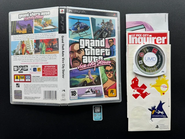 JEU GRAND THEFT Auto Vice City Stories UMD PSP Playstation Portable en ...