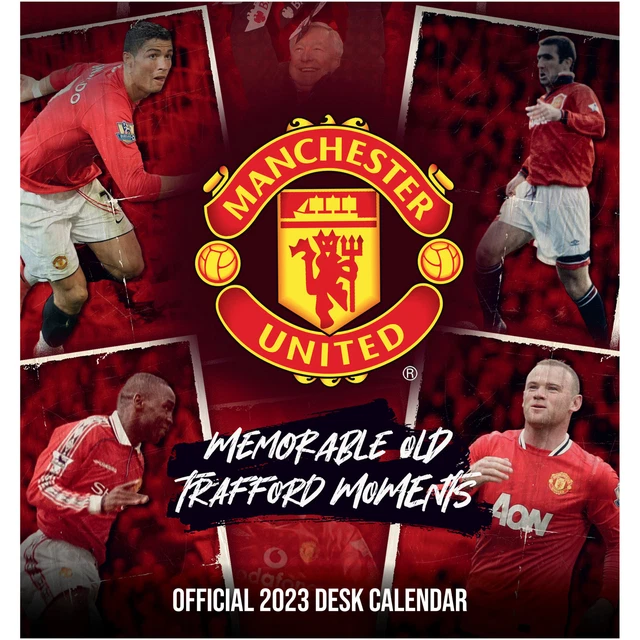 MANCHESTER UNITED FOOTBALL Official 2023 Calendar A3 £10.99 PicClick UK