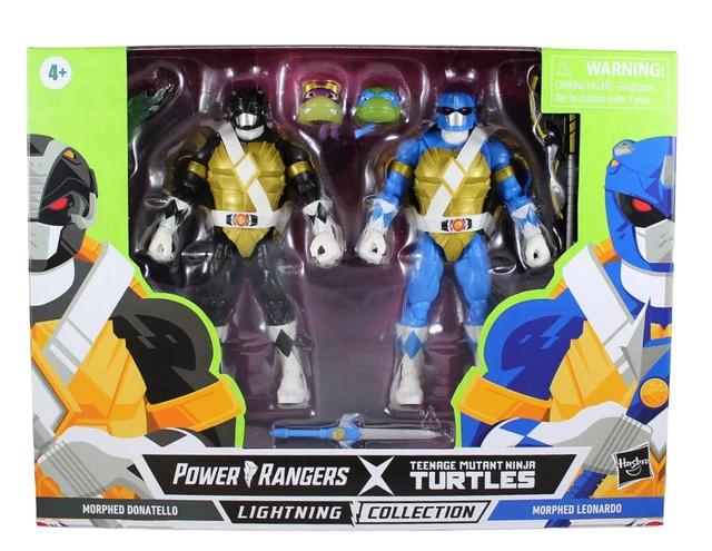 Power Rangers X Teenage Mutant Ninja Turtles Morphed Donatello & Leonardo Set