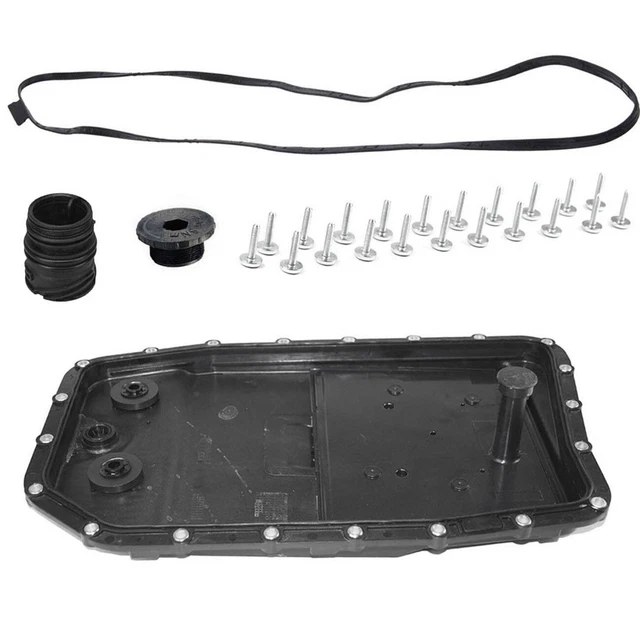 FOR BMW 745LI X5 6HP26 Auto Transmission Oil Pan w/ Gasket & Bolts Kit