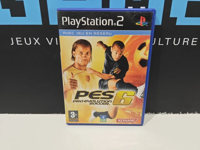 Jeu PES 6 (Pro Evolution Soccer) - PS2 - Version PAL FR - Comme Neuf