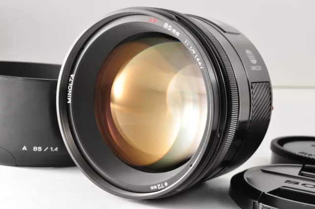 Minolta AF 85mm F/1.4 Portrait Lens for Minolta Sony A Mount from Japan #EK16