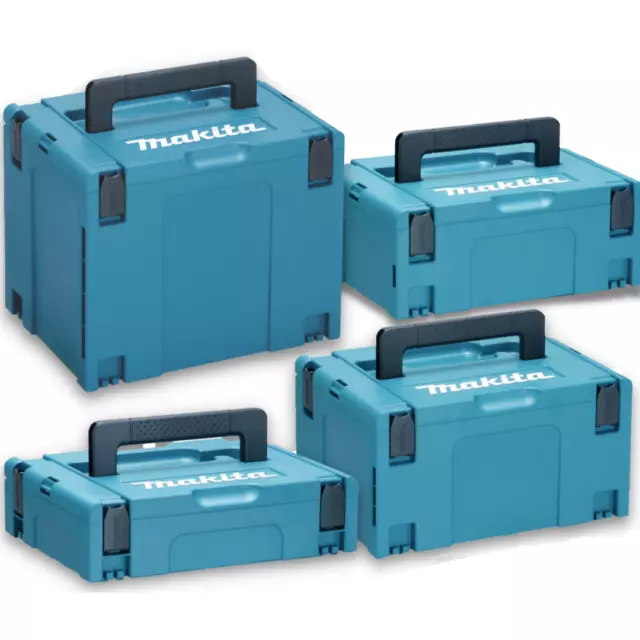 Makita Makpac talla 1 2 3 4 caja de herramientas caja de sistema caja vacía caja de herramientas