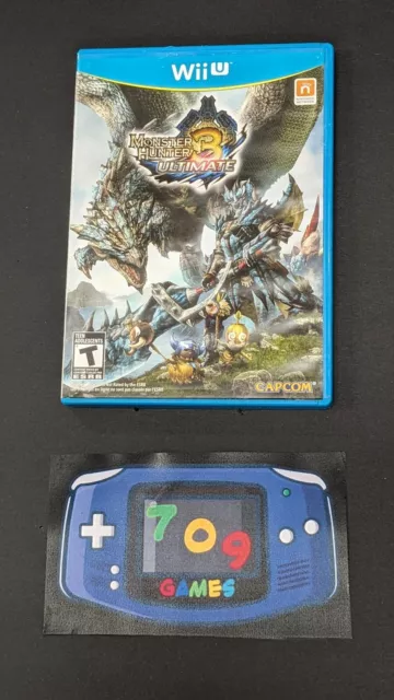 Monster Hunter 3 Ultimate (Nintendo Wii U, 2013)