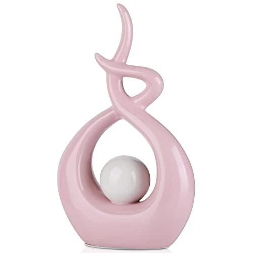 Home Decoration Modern Abstract Art Ceramic Statue Dining Table Decoration