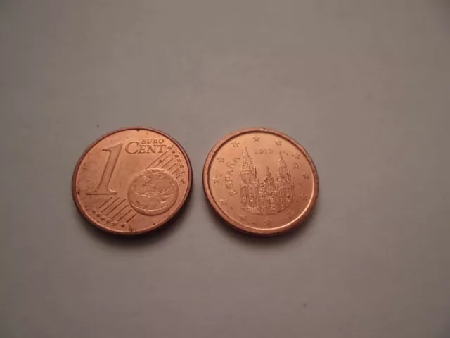 1 cent Spanien 2015