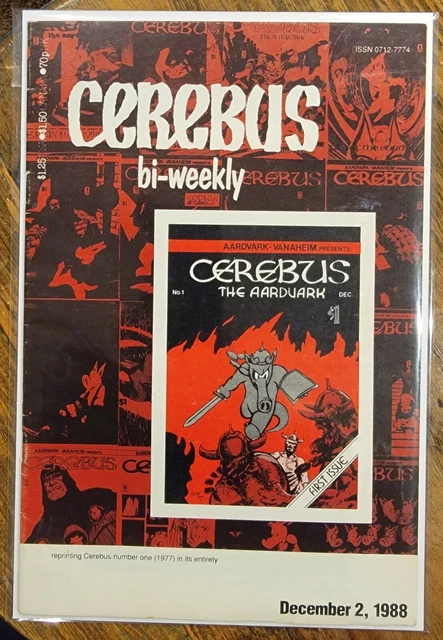 Cerebus Bi-Weekly #1 🔥🔥🔥 Aardvark-Vanaheim comics