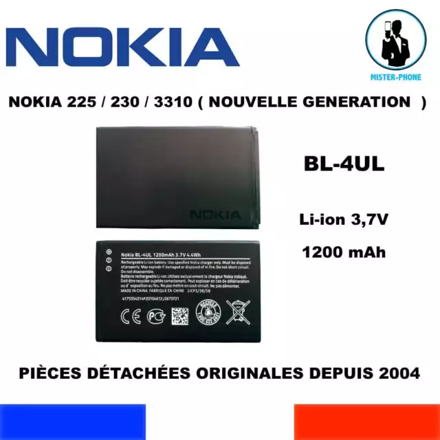 BATTERIE ORIGINALE NOKIA BL-4UL BL4UL OEM 1200mAh 4,4Wh 3,7V GENUINE BATTERY