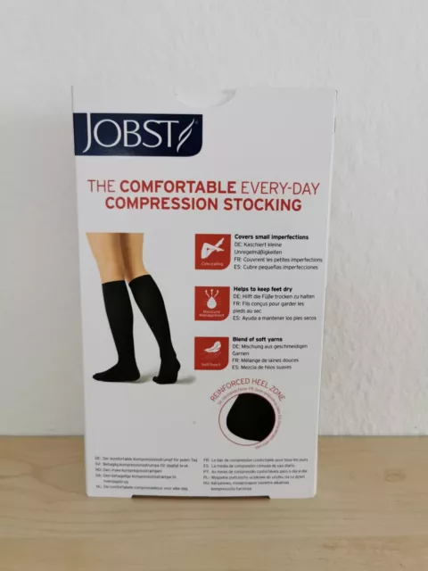 JOBST Opaque US SoftFit Klasse 2, ohne Spitze, natural, Kompressionsstrümpfe NEU 2