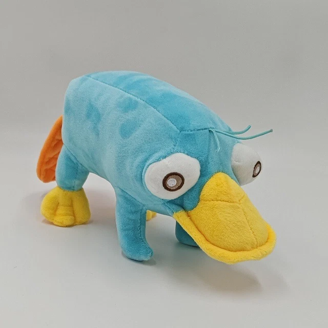DISNEY-PHINEAS AND FERB Plush Figure Perry the Platypus Stuffed Animal ...