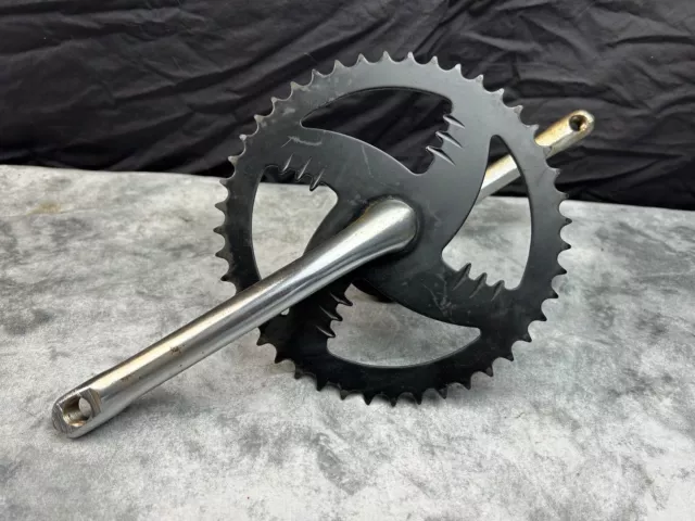 OLD MID SCHOOL Crank Set Cranks 165mm w Bearings Cups 44t Diamondback Sprocket 58.99 PicClick