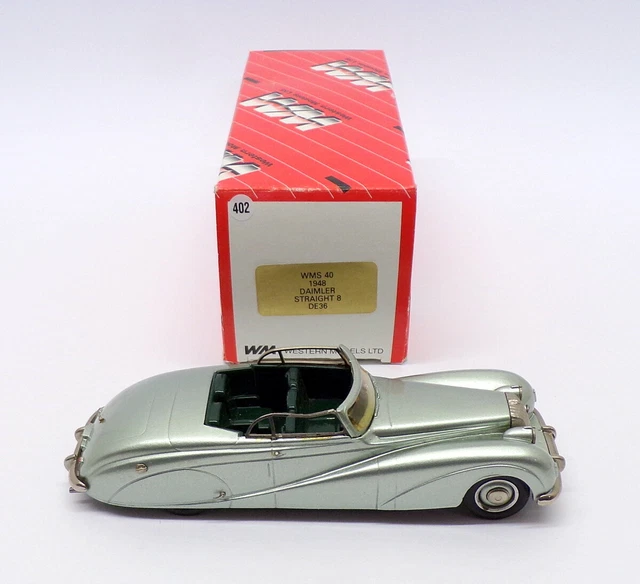 WESTERN MODELS 1/43 Scale WMS40 - 1948 Daimler Straight 8 - Lgt. Green