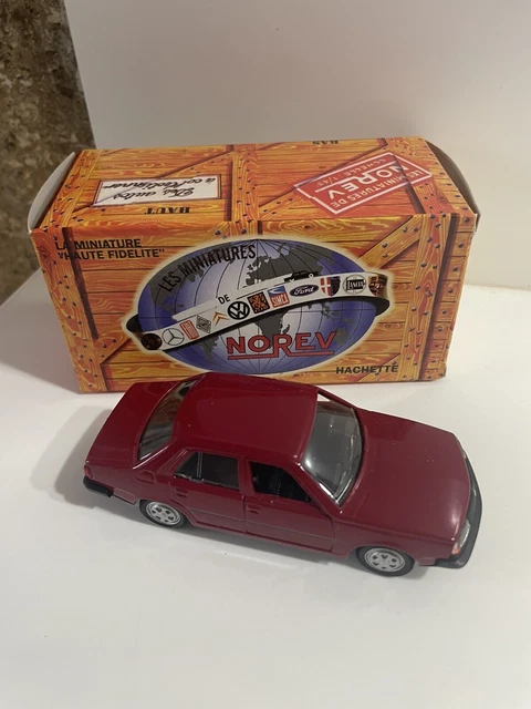 Voiture Miniature Norev Hachette Renault 9 Louisiana 1/43 - Année 1985 - Occasion Avec Boîte