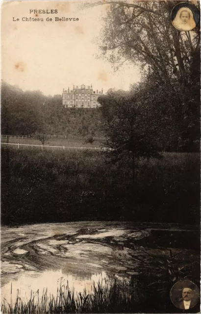 CPA Presles Chateau de Bellevue (1317867)