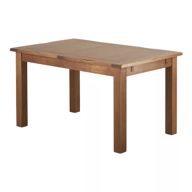 Oak Furnitureland Rushmere Rustic Oak 6 Seat Extending Dining Table RRP £549.99