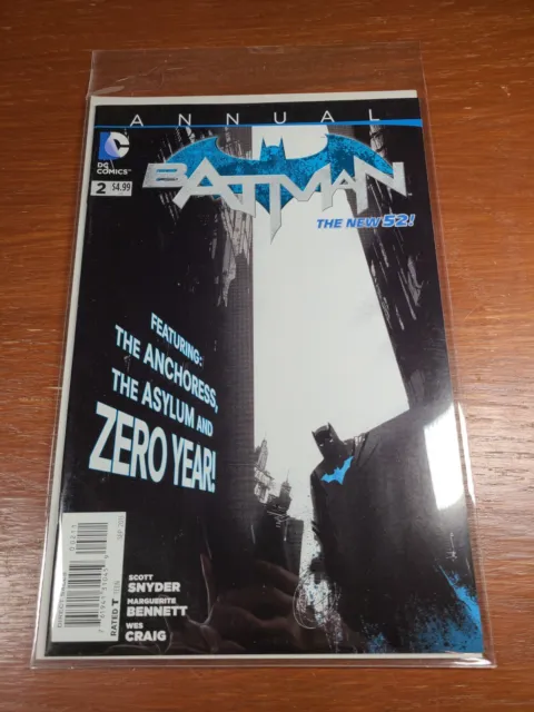 Batman Annual #2 (New 52 DC Comics 2013) 1st Print Direct Sales NM/ M