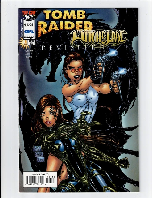 Tomb Raider Witchblade Revisited 1 Image Top Cow Michael Turner December 1998