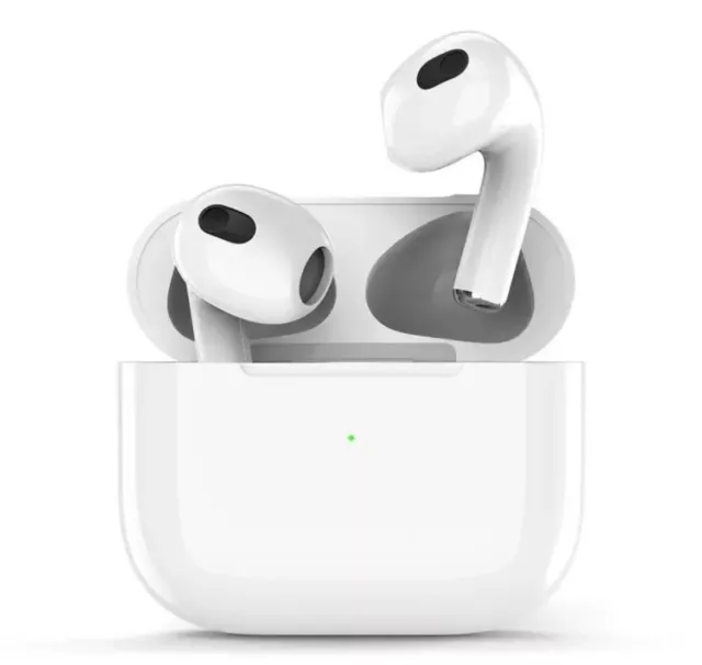 Kopfhörer In Ear Headset Für iPhone iOS Mit Bluetooth Kabellos Ohrhörer Weiß