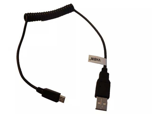MICRO-USB Cavo Flessibile   per Tomtom Via Live 135 Europe Traffic
