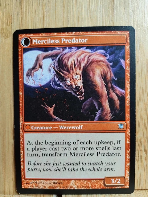 MAGIC THE GATHERING🏆 MERCILESS PREDATOR - Creature 🏆MTG Card $2.76 ...