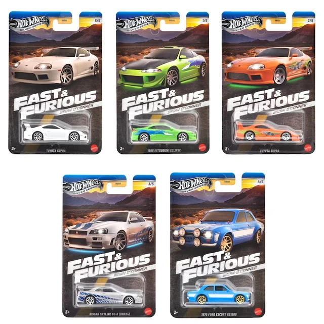 HOT WHEELS 1/64 🇫🇷 Fast and furious superstars Nissan skyline gtr r34