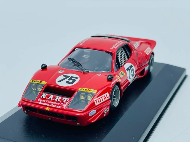 BRUMM R417 Ferrari 512 BB LM Le Mans 1979 #64 Scuderia NART Henn Delaunay Grandet 1 43