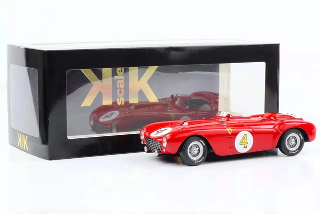 BBR 1:18 - Voiture Miniature - Ferrari 375 Plus 1954 Vincitrice 24h Di Le Mans Gonzales Trintignant