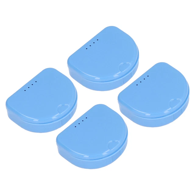 Denture Case 12 X Denture Box Plastic Tooth Dental Orthodontic Retainer