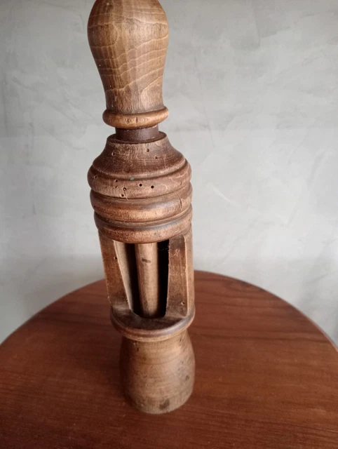 Bouche-bouteille Ancien En Bois – Vintage Déco