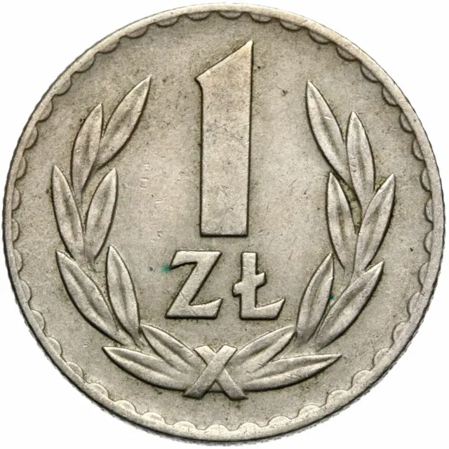 Polen - PRL - Münze - 1 Zloty Złoty 1949 - Kupfer-Nickel