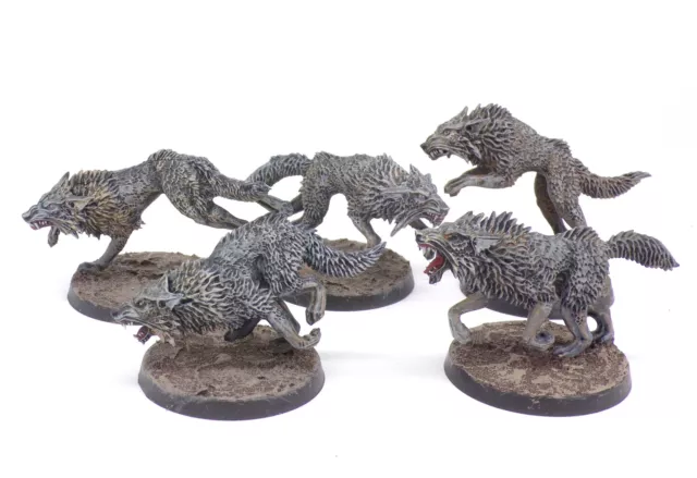 FENRISIAN WOLVES - Painted Warhammer 40K Space Wolf Space Marines Army gwI