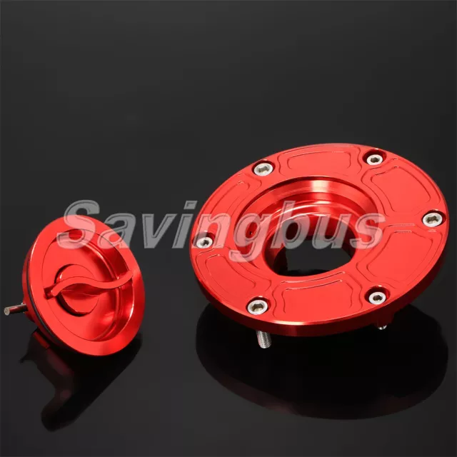 Motorcycle Keyless CNC Fuel Gas Tank Cap Cover For Triumph Speed Triple 955i