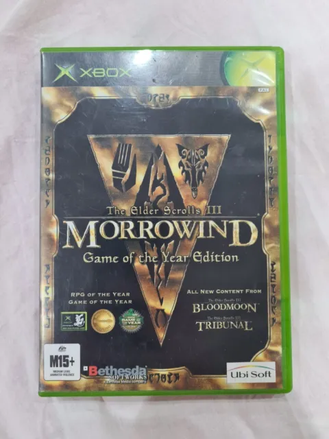 The Elder Scrolls III: Morrorwind GOTY edition Original Xbox (PAL)