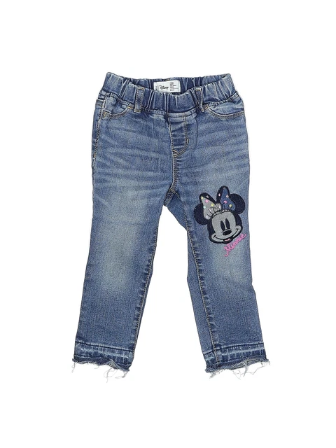 Disney for Baby Gap Girls Blue Jeggings 3