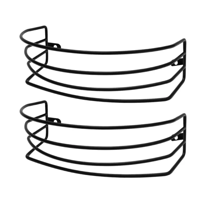 2-Pack Hat Rack for Wall and Door, Metal Hat Organizers for Baseball Caps2348