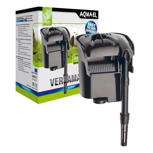 Aquael Versamax Fzn-Mini Filtre Externe A Sac à Dos pour Aquarium De 10 A 40 L