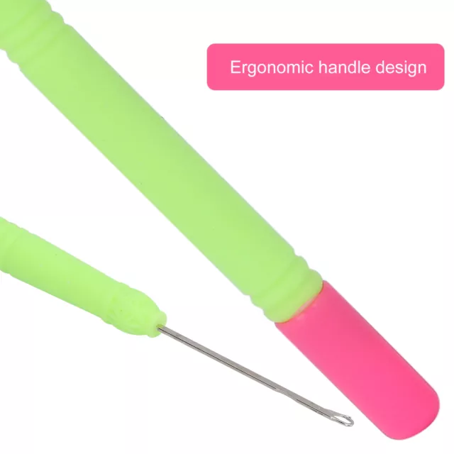 Plastic Hair Extension Crochet Hook Crochet Hair Tools Pulling Hook Needle F RHS