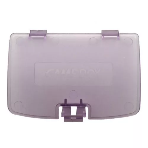 CACHE PILE VIOLET TRANSPARENT NEUF NINTENDO Game Boy Color  GBC - Battery Cover