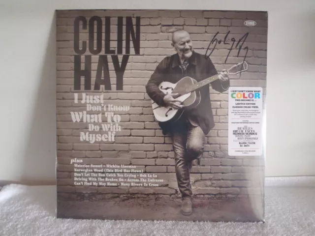 Colin Hay I Just Don't Know What COLOR To Choose Color-By-Number Poster