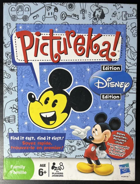 Pictureka! Disney Edition Game by Hasbro ~ 2009 ~ Ideal For Spares