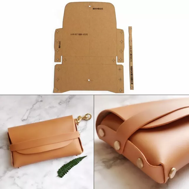 Template Tools Handbag Leather Wallet Sewing Pattern Hard Kraft Paper Mold Tools