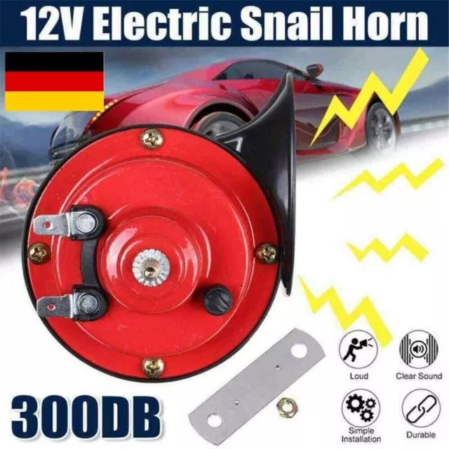 300DB 12V Nebelhorn Lufthorn Druckluft Dual Horn Auto Hupe Kits Für PKW LKW DE