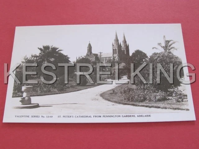 St Peters Cathedral From Pennington Gardens Adelaide South Australia Postcard
