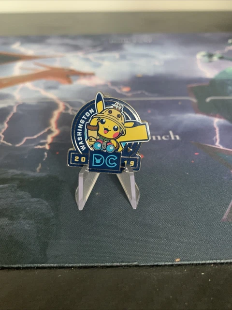 ピカチュウ ピンバッジ ワシントンDC 2019 Pikachu Washington DC 2019 World Championship Pin | TrollAndToad