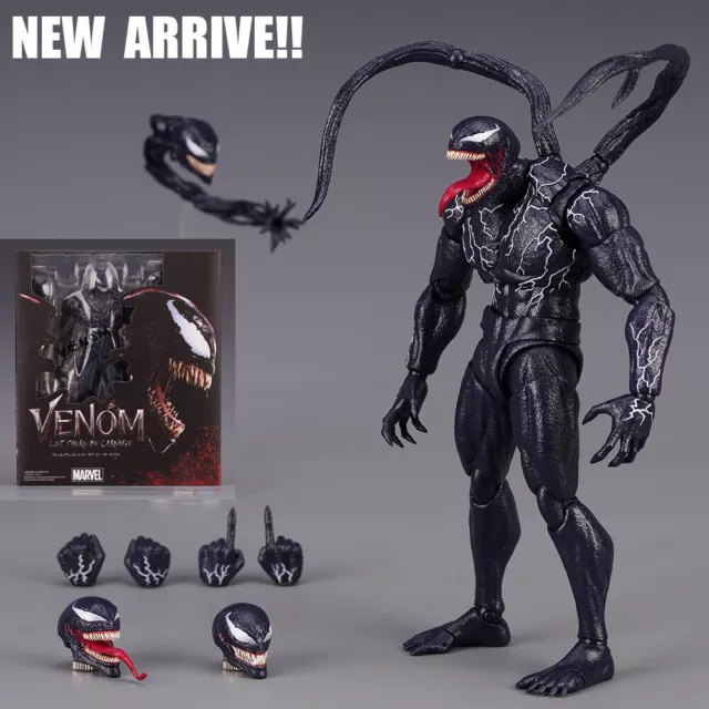 New SHF MARVEL Venom Let There Be Carnage 2nd Ver. Action Figure Box Toys Gifts