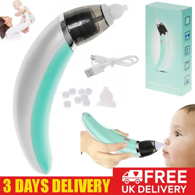 Electric Vacuum Sucker Nose Cleaner For Baby Nasal Aspirator Nose Snot Cleaner