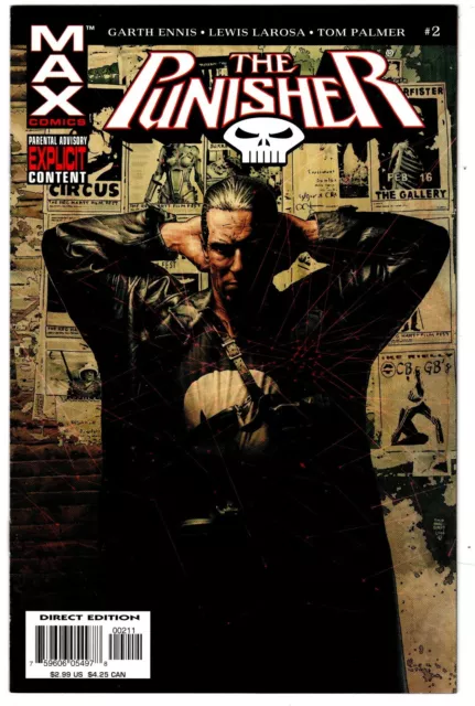 THE PUNISHER Max # 2 (7th series) Marvel Comics 2004 (vf-)